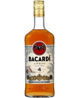 BACARDI ANEJO CUATRO 0.7L