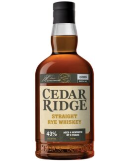 Cedar Ridge Straight Rye Whiskey 0.7l