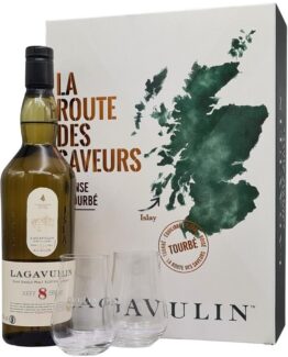 Lagavulin 8 Ani Cu Doua Pahare 0.7L