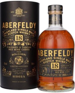 Aberfeldy Tuscan Red Wine Cask 18 Ani 0.7L