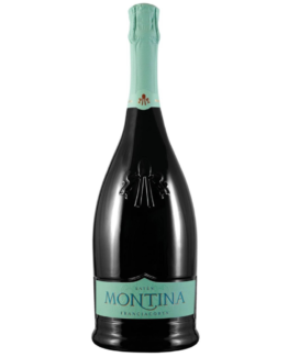 La Montina Franciacorta Saten Brut Magnum + Cutie Lemn 1.5L