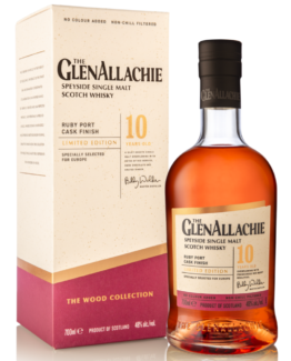 GlenAllachie Ruby Port Cask Finish 10 Ani 0.7L