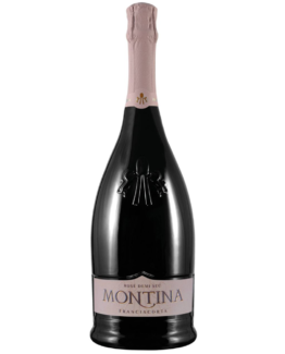 La Montina Franciacorta Rose Demi Sec Magnum + Cutie Lemn 1.5L