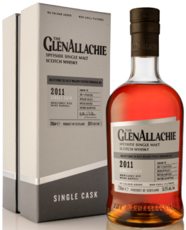 GlenAllachie Single Cask #28 Mercurey Red Wine Barrel 2011 Romania Edition #3 0.7L