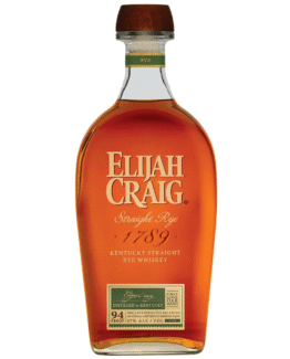 Elijah Craig Straight Rye Whiskey 0.7L